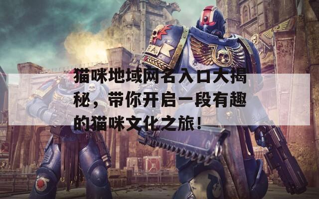 猫咪地域网名入口大揭秘，带你开启一段有趣的猫咪文化之旅！