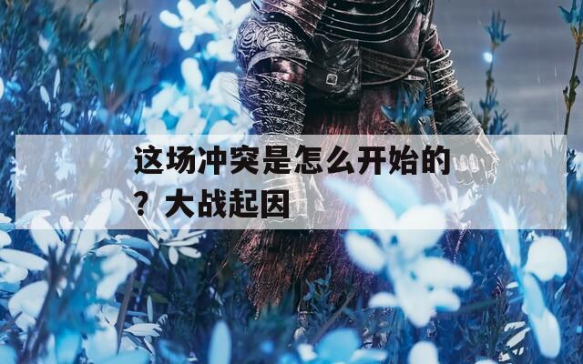 这场冲突是怎么开始的？大战起因