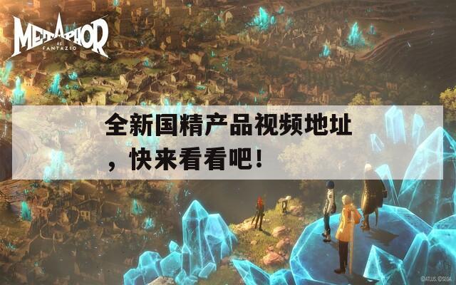 全新国精产品视频地址，快来看看吧！