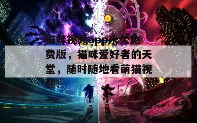 猫咪视频app永久免费版，猫咪爱好者的天堂，随时随地看萌猫视频！