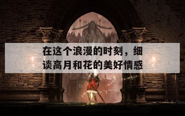 在这个浪漫的时刻，细谈高月和花的美好情感