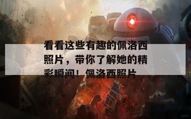 看看这些有趣的佩洛西照片，带你了解她的精彩瞬间！佩洛西照片