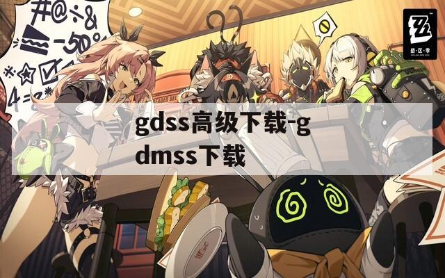 gdss高级下载-gdmss下载