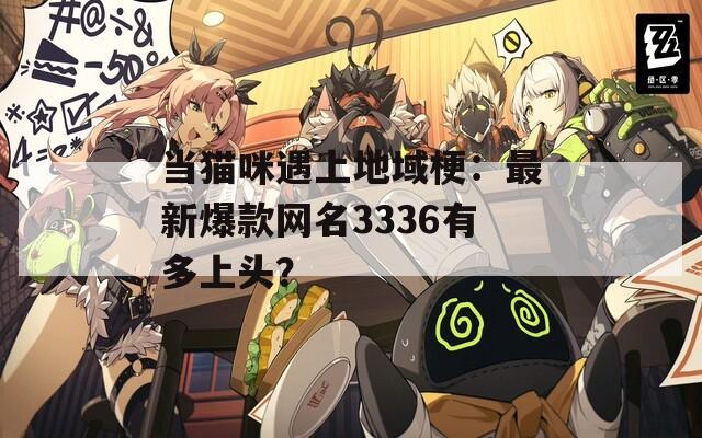当猫咪遇上地域梗：最新爆款网名3336有多上头？
