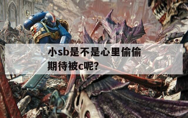 小sb是不是心里偷偷期待被c呢？