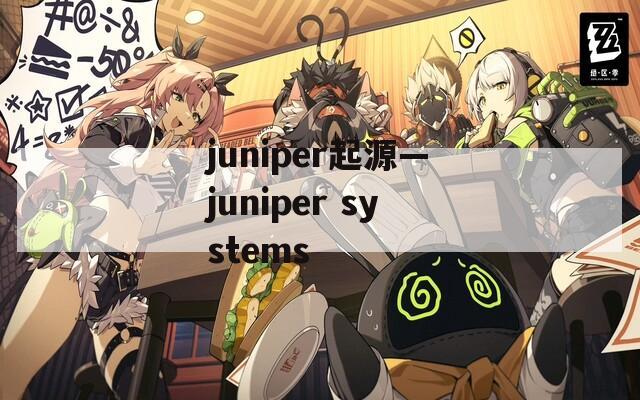 juniper起源—juniper systems