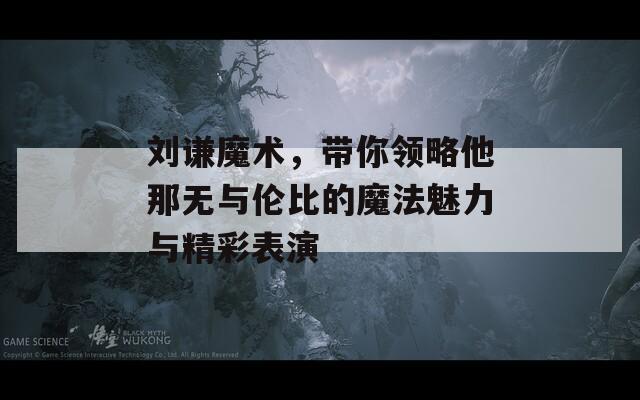 刘谦魔术，带你领略他那无与伦比的魔法魅力与精彩表演