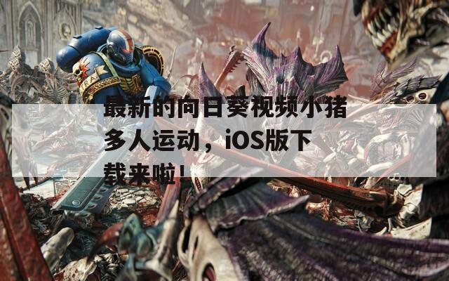 最新的向日葵视频小猪多人运动，iOS版下载来啦！