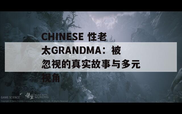 CHINESE 性老太GRANDMA：被忽视的真实故事与多元视角