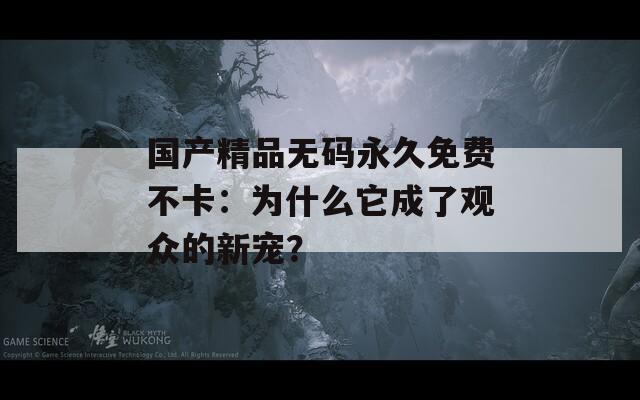 国产精品无码永久免费不卡：为什么它成了观众的新宠？