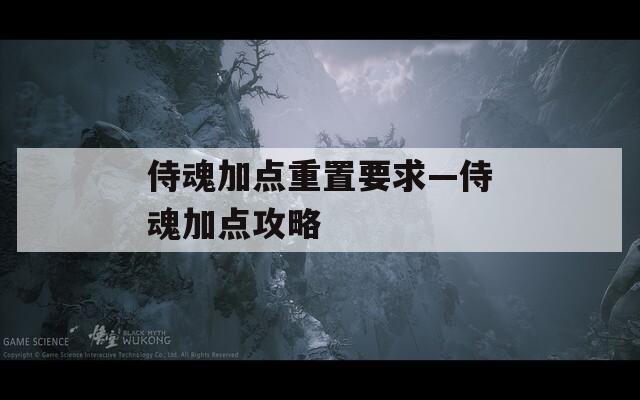 侍魂加点重置要求—侍魂加点攻略