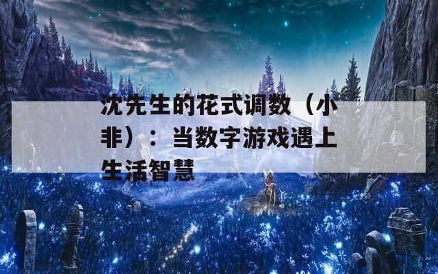 沈先生的花式调数（小非）：当数字游戏遇上生活智慧