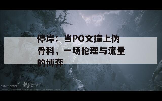 停岸：当PO文撞上伪骨科，一场伦理与流量的博弈