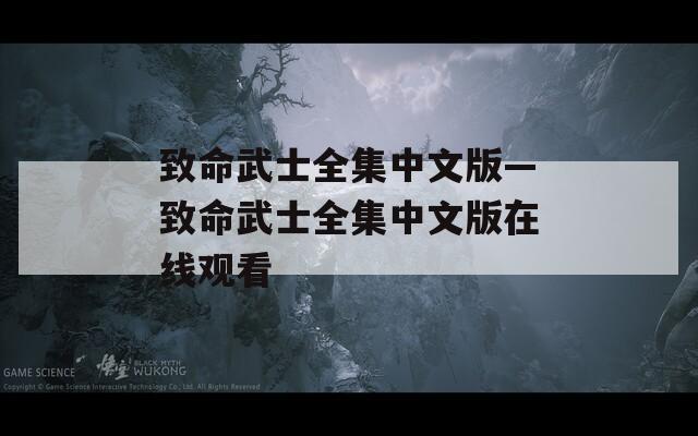 致命武士全集中文版—致命武士全集中文版在线观看