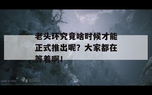 老头环究竟啥时候才能正式推出呢？大家都在等着啊！