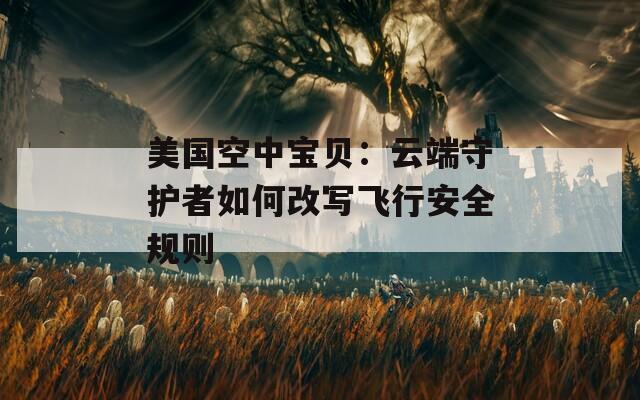 美国空中宝贝：云端守护者如何改写飞行安全规则