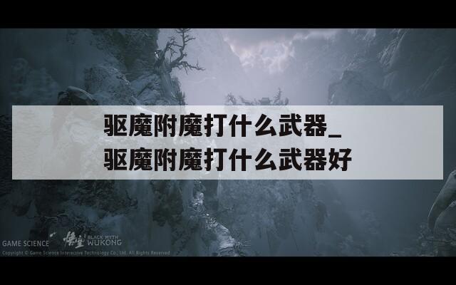 驱魔附魔打什么武器_驱魔附魔打什么武器好