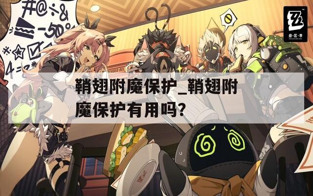 鞘翅附魔保护_鞘翅附魔保护有用吗？