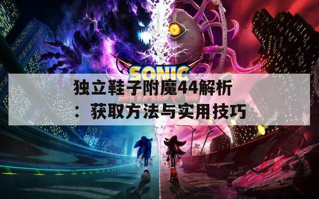 独立鞋子附魔44解析：获取方法与实用技巧