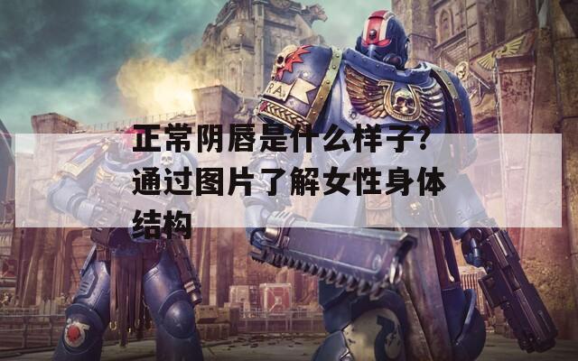 正常阴唇是什么样子？通过图片了解女性身体结构