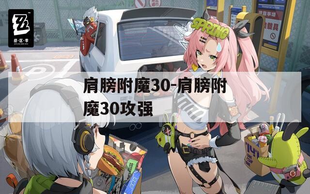 肩膀附魔30-肩膀附魔30攻强