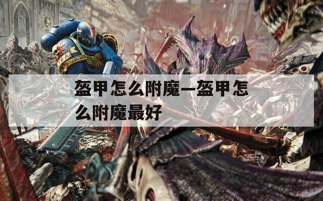 盔甲怎么附魔—盔甲怎么附魔最好