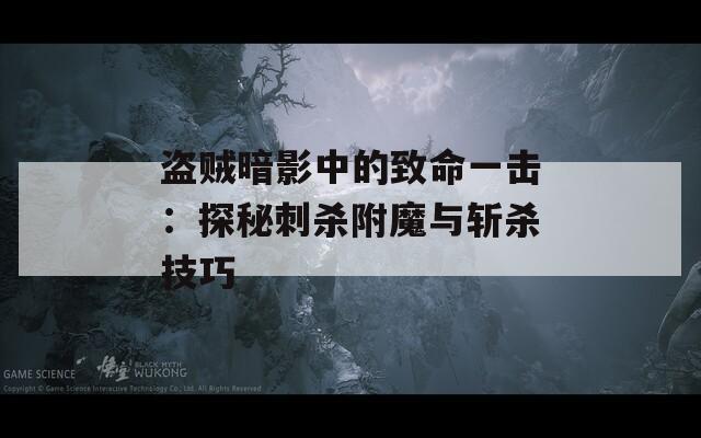 盗贼暗影中的致命一击：探秘刺杀附魔与斩杀技巧