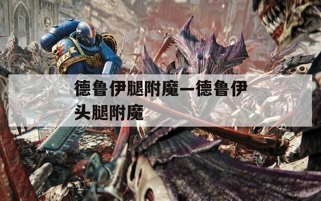 德鲁伊腿附魔—德鲁伊头腿附魔