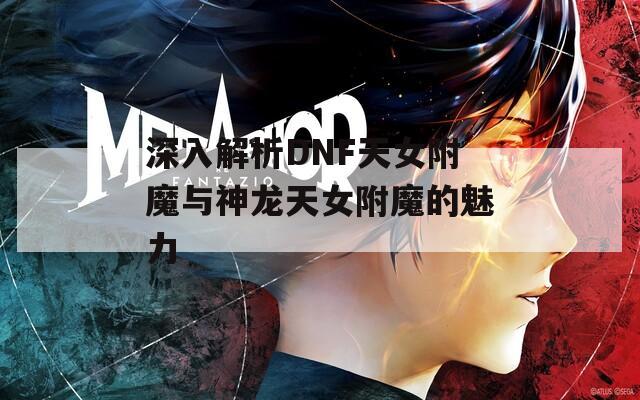 深入解析DNF天女附魔与神龙天女附魔的魅力