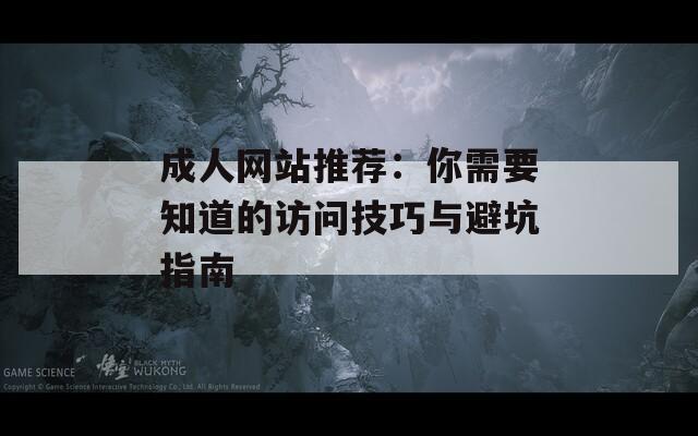 成人网站推荐：你需要知道的访问技巧与避坑指南
